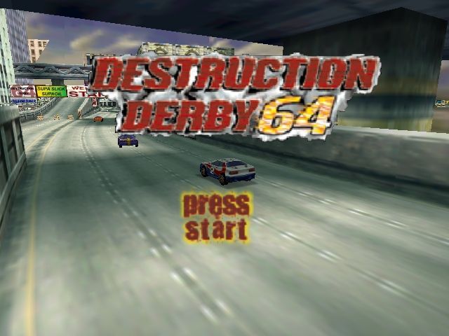Destruction Derby 64 screenshot 3 for Nintendo 64